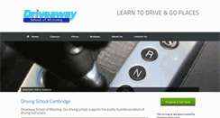 Desktop Screenshot of driveawayschoolofmotoring.com