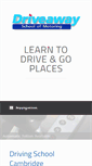 Mobile Screenshot of driveawayschoolofmotoring.com